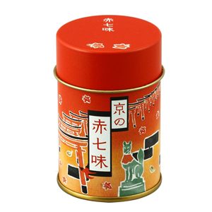 京の赤七味・缶